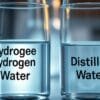 Hydrogen water vs distilled water