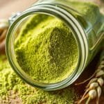 Barley green powder for weight loss