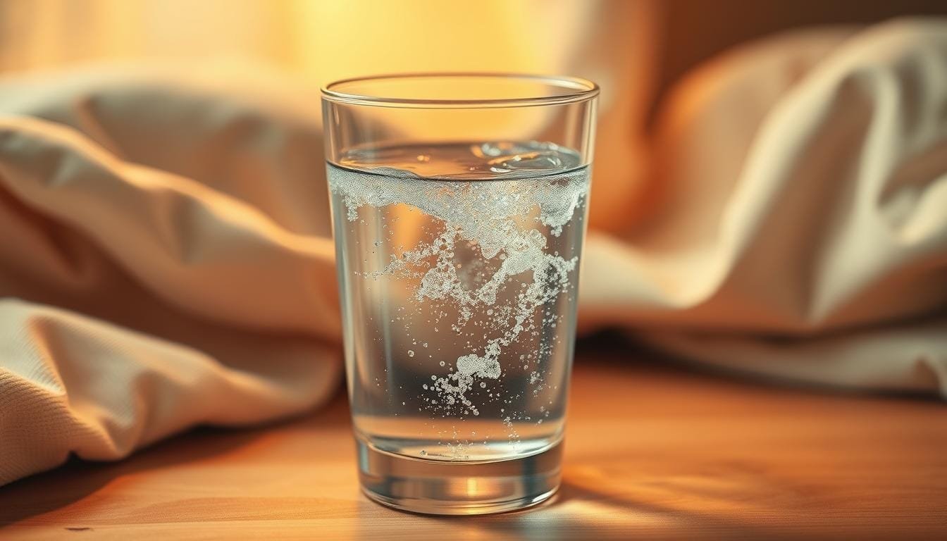 Hydrogen water for sleep improvement