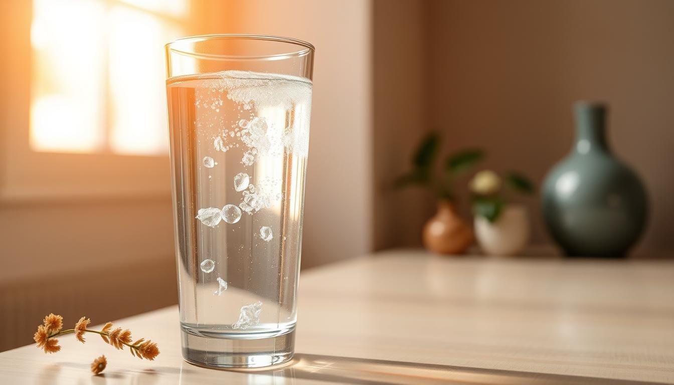 Hydrogen water for stress relief