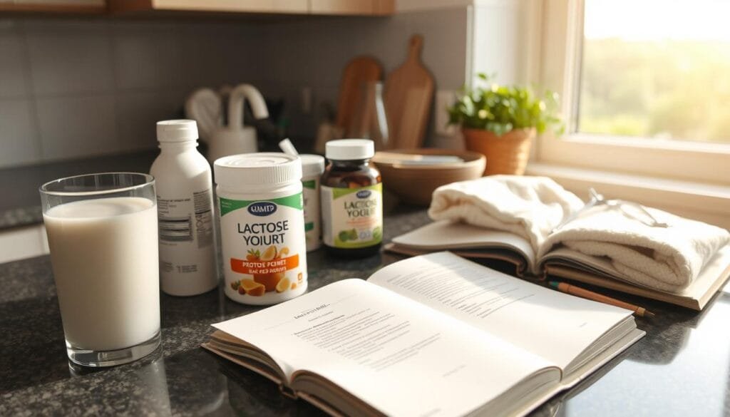 Self-care strategies for lactose intolerance