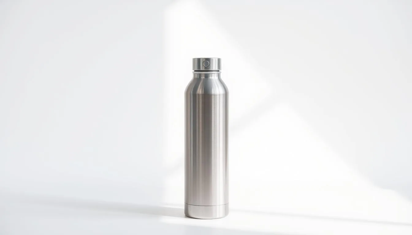 Travel-friendly hydrogen water bottle