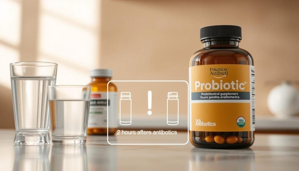 guidelines for taking probiotics with antibiotics