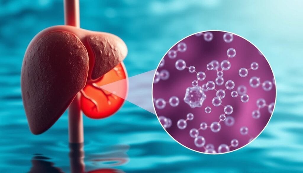 liver function hydrogen water