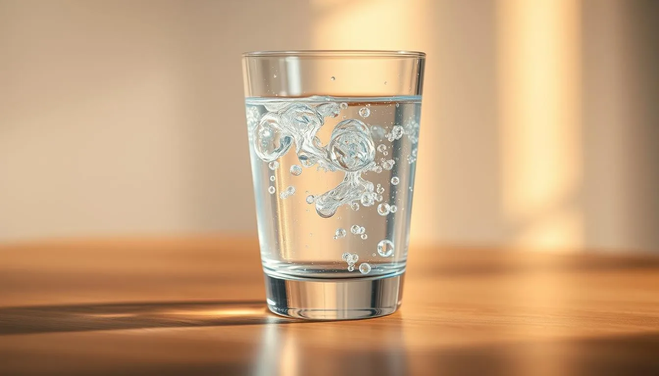 Hydrogen water for improved circulation