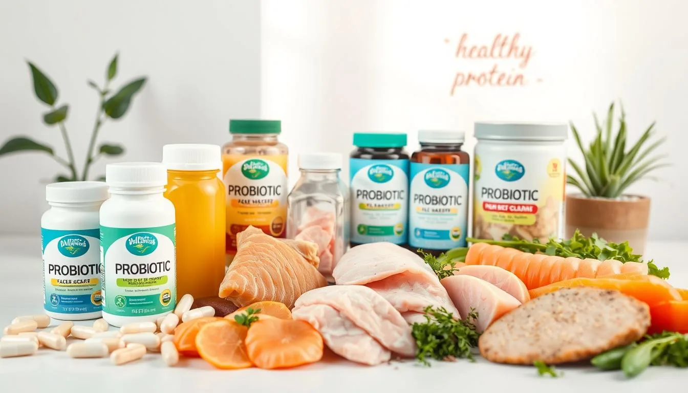 Probiotics for high-protein diets