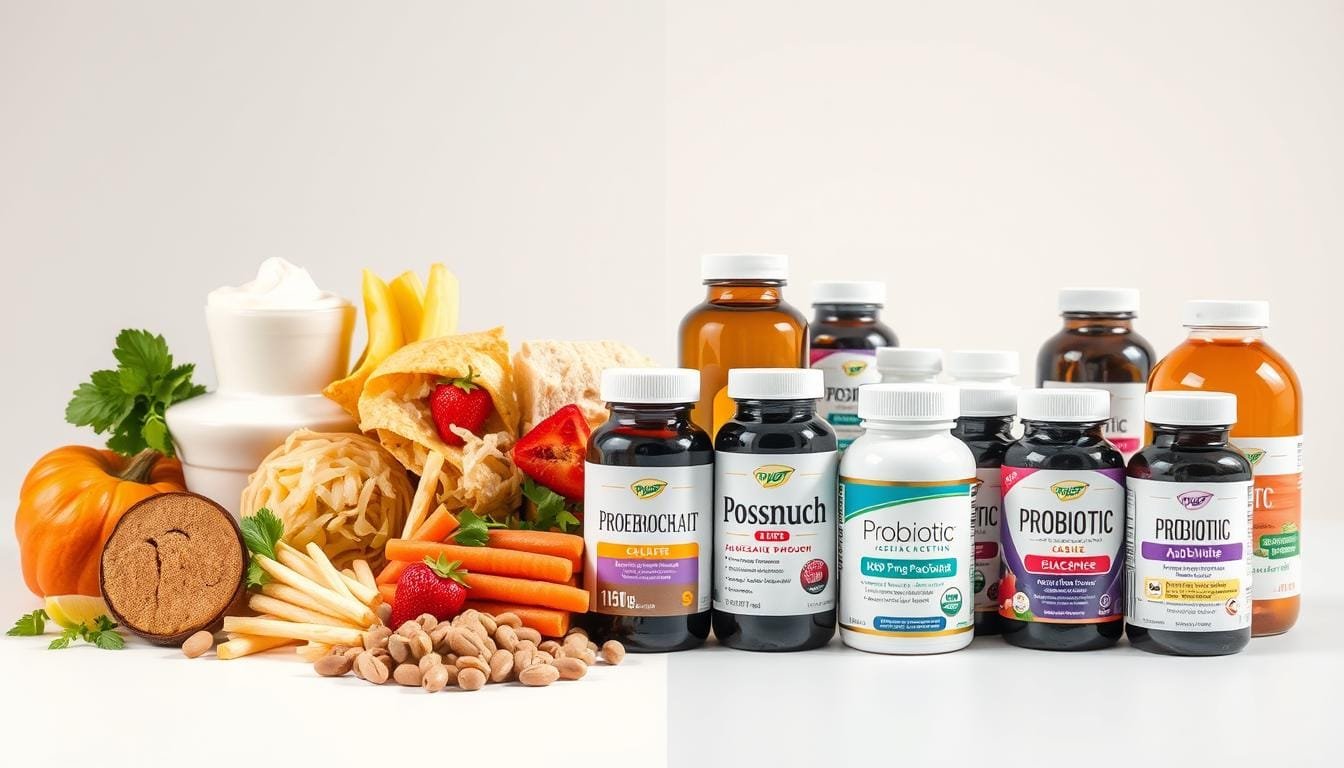 probiotic supplements vs food