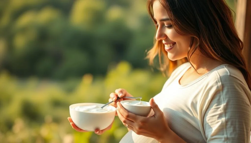 probiotic yogurt benefits in pregnancy