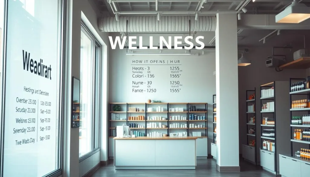 wellness store hours wellness store hours