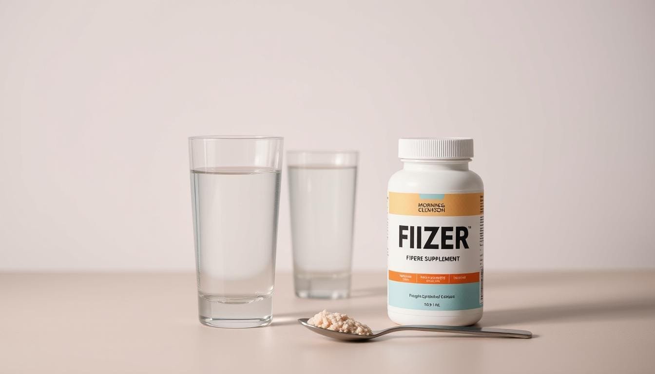 fiber supplement morning or night