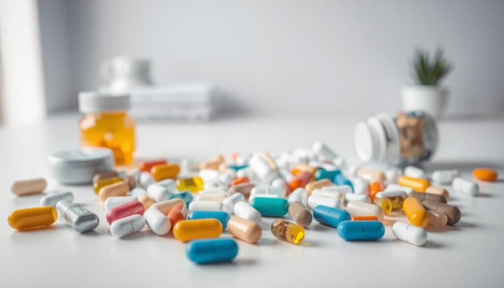 fiber supplements medication timing