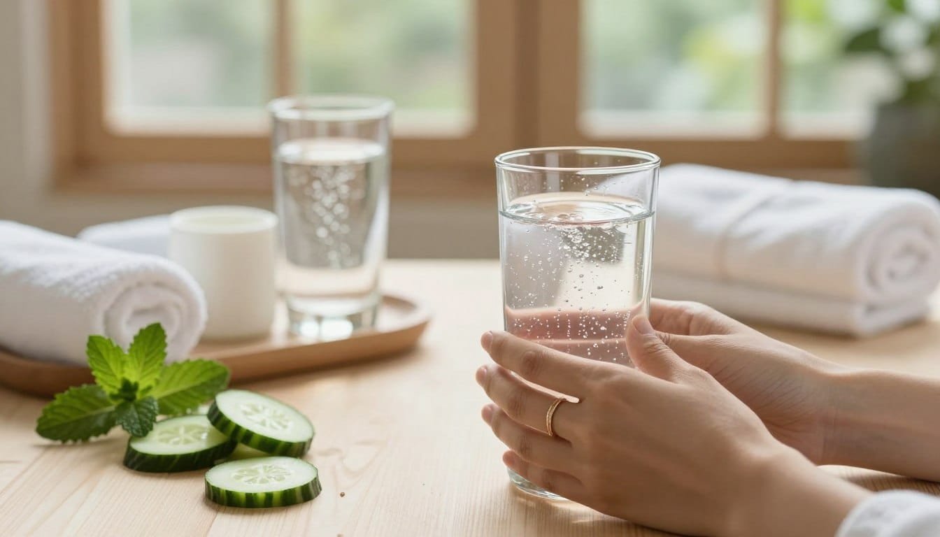 anti-aging secrets with hydrogen water