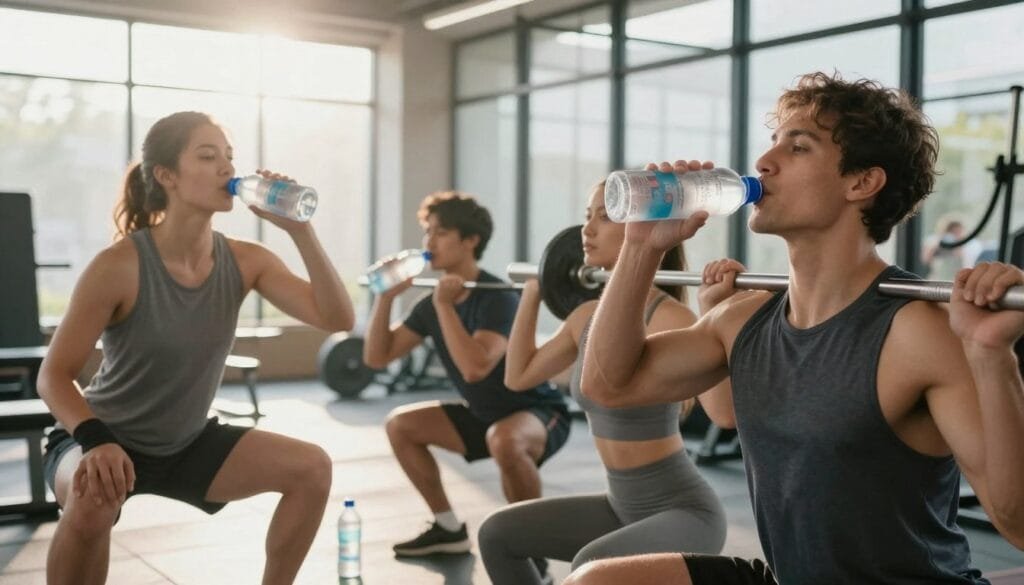 hydrogen water and strength training