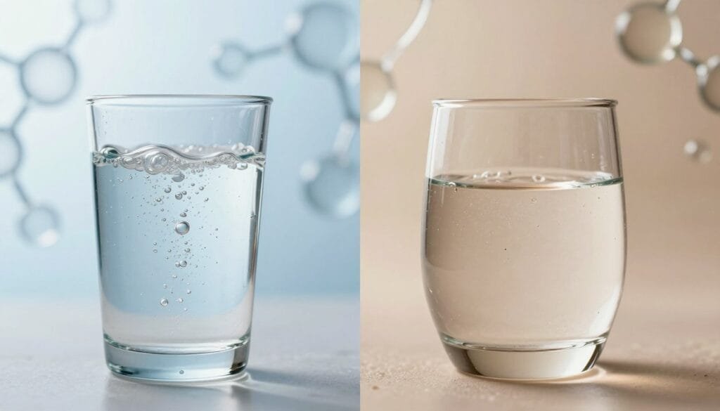 hydrogen water vs structured water