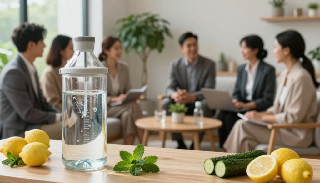 why hydrogen water is trending in wellness